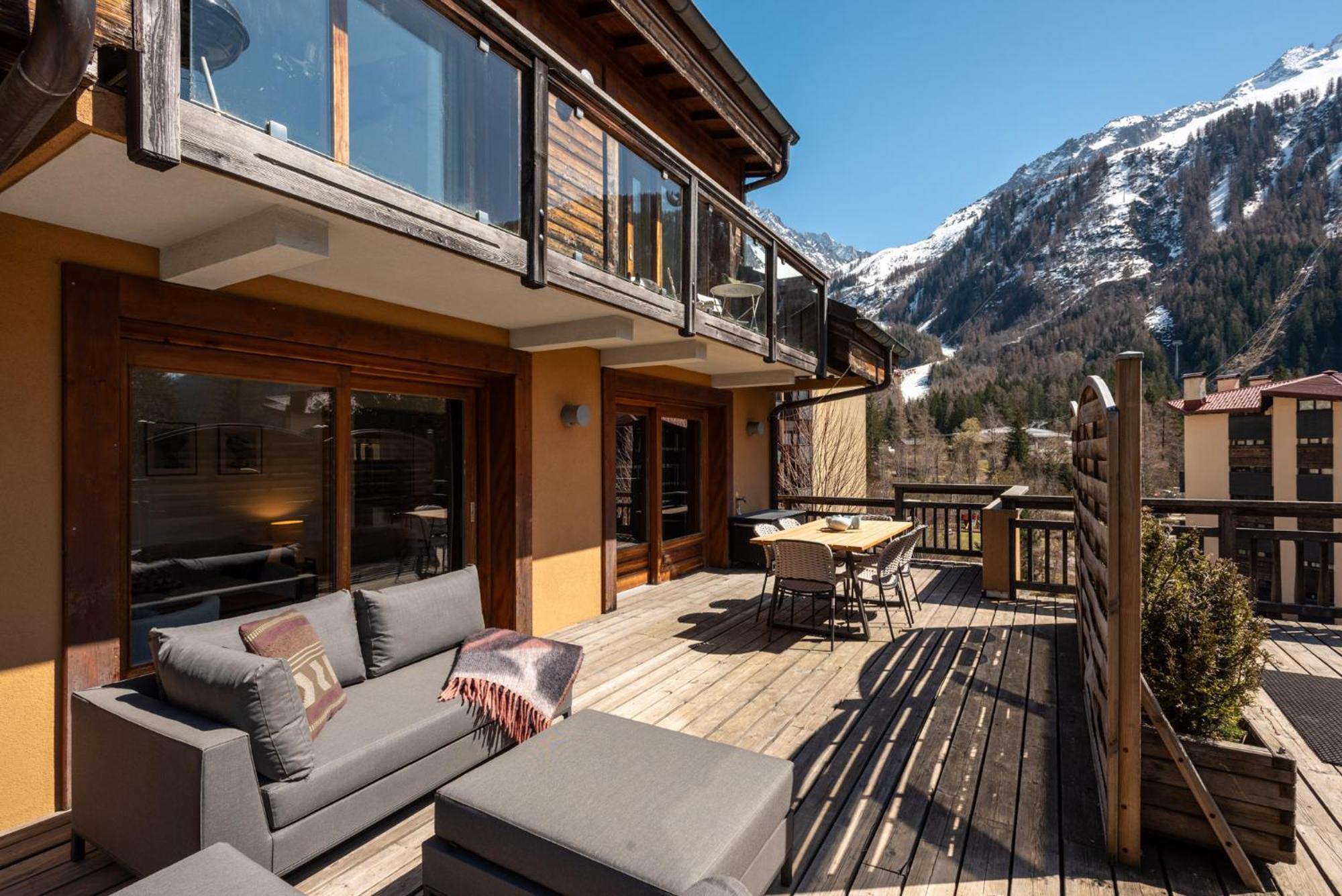 Les Melees Apartments - Alpes Travel - Argentiere Chamonix Exterior foto