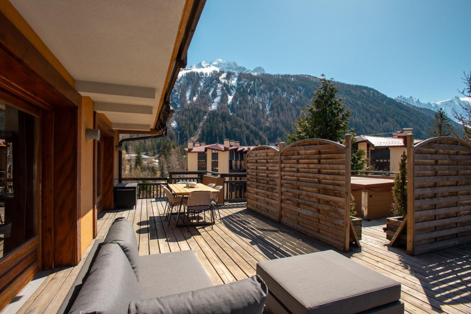 Les Melees Apartments - Alpes Travel - Argentiere Chamonix Exterior foto